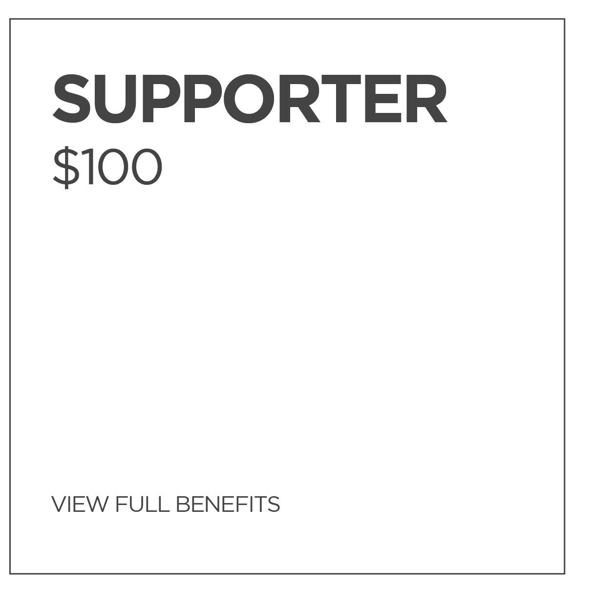 supporter membership