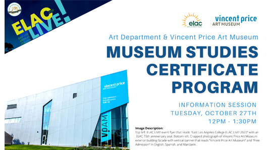 museum studies information session